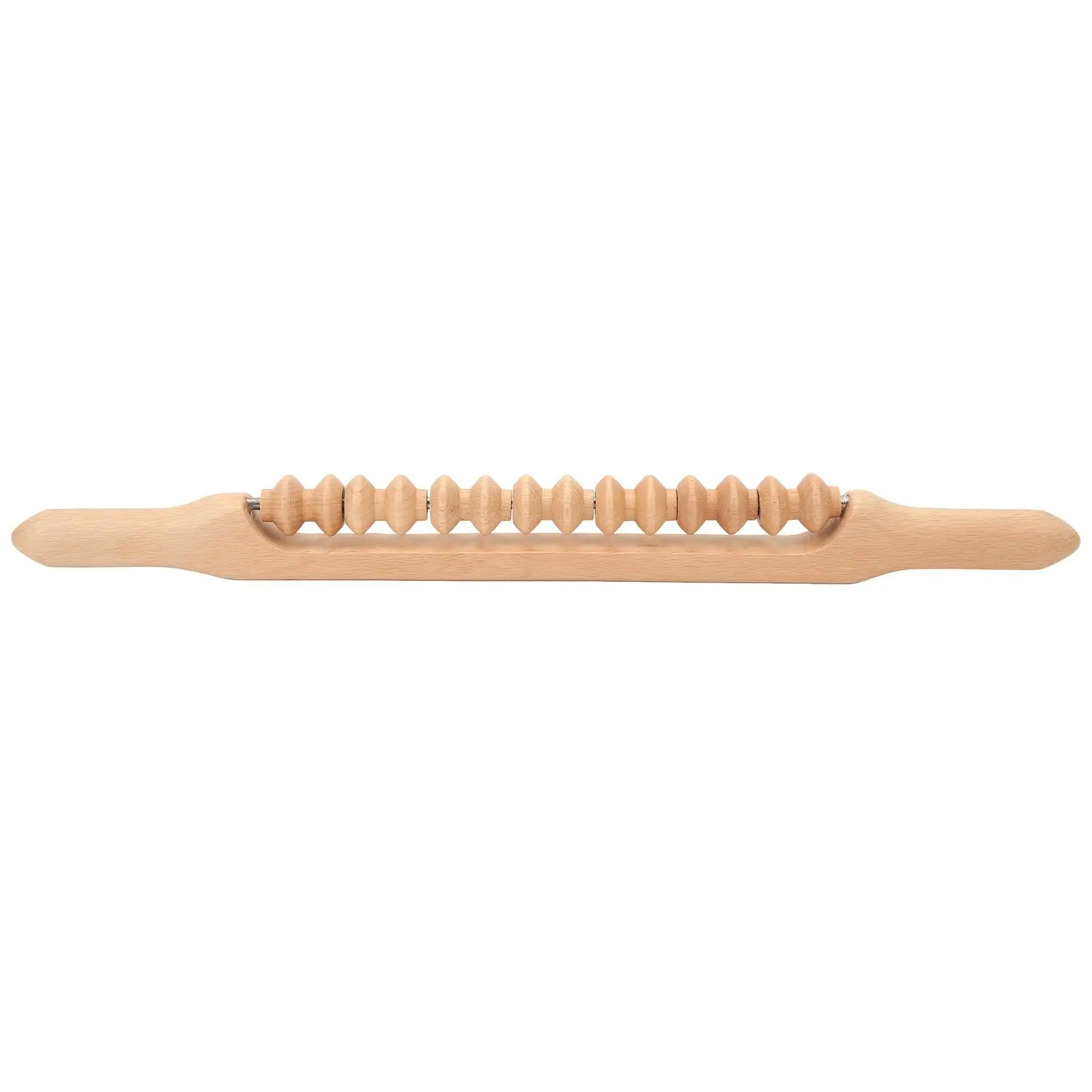

Beech Wood Body Roller Stick for Lymphatic Massage Muscle Relief for back and Shoulders Comfortable Massage Tool