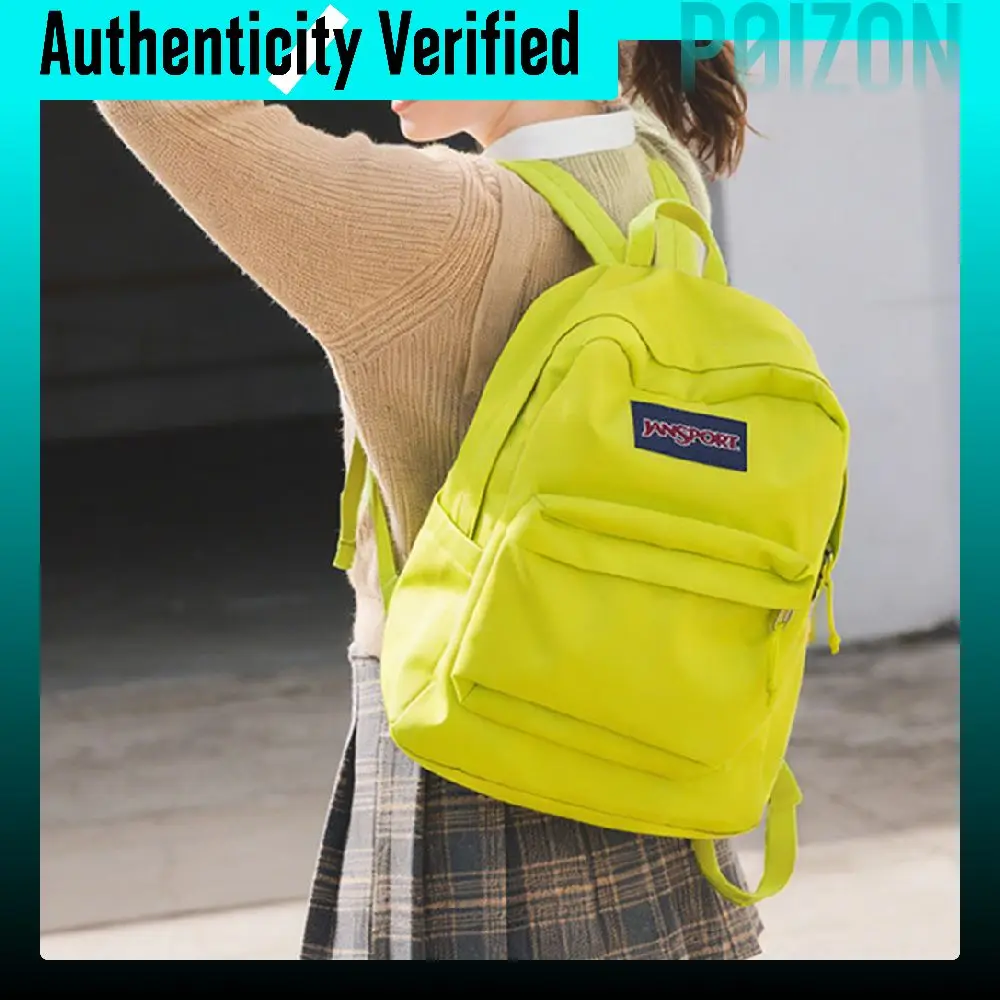 Obrázek 5: Jansport polyesterová batoh unisex neonové zelená 4QUEEW9