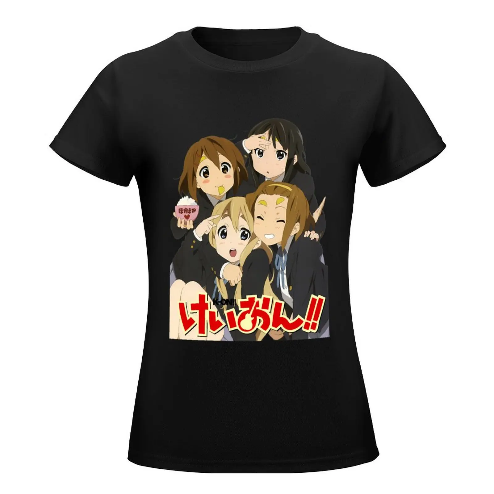 K-ON grills \t T-Shirt vintage summer clothes Women t-shirts