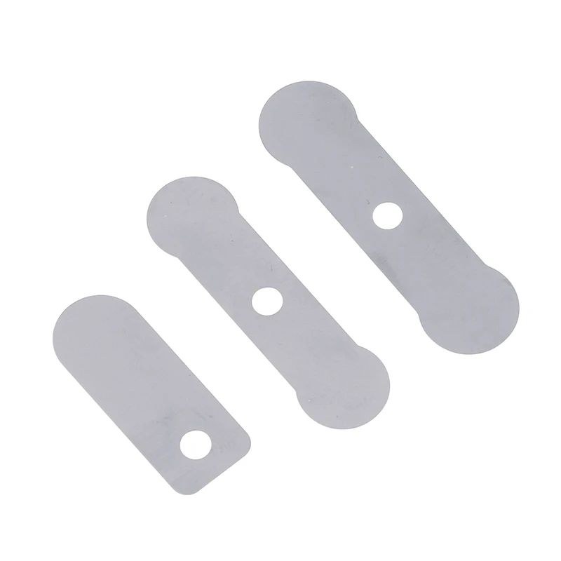 10pcs 3 Sizes Air Compressor Valve Plates Aluminum Sheet For Air Compressor Silent Oil Free Machine Compressor Valve Plate Set