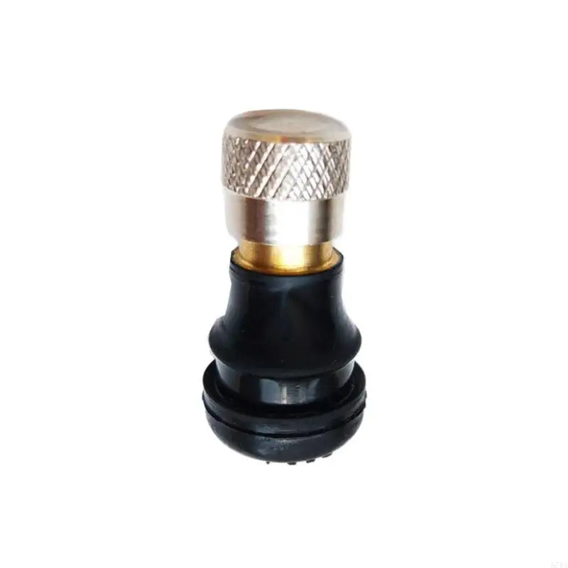 

57BA 2Pcs Universal for Valve Stems Tubeless Tyre Rubber Valves for Electric