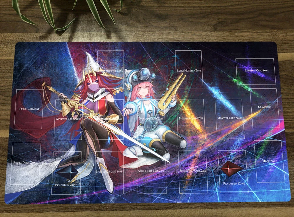 YuGiOh Exceed the Pendulum TCG CCG Mat Trading Card Game Mat Table Playmat Desk Gaming Play Mat Mouse Pad 60x35cm Free Bag