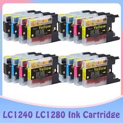 For Brother LC1280 LC-1280 XL LC1240 LC-1240 XL LC-1220XL Ink Cartridge for DCP-J525W DCP-925DW MFC-J430W J625DW J6510DW J6510DW