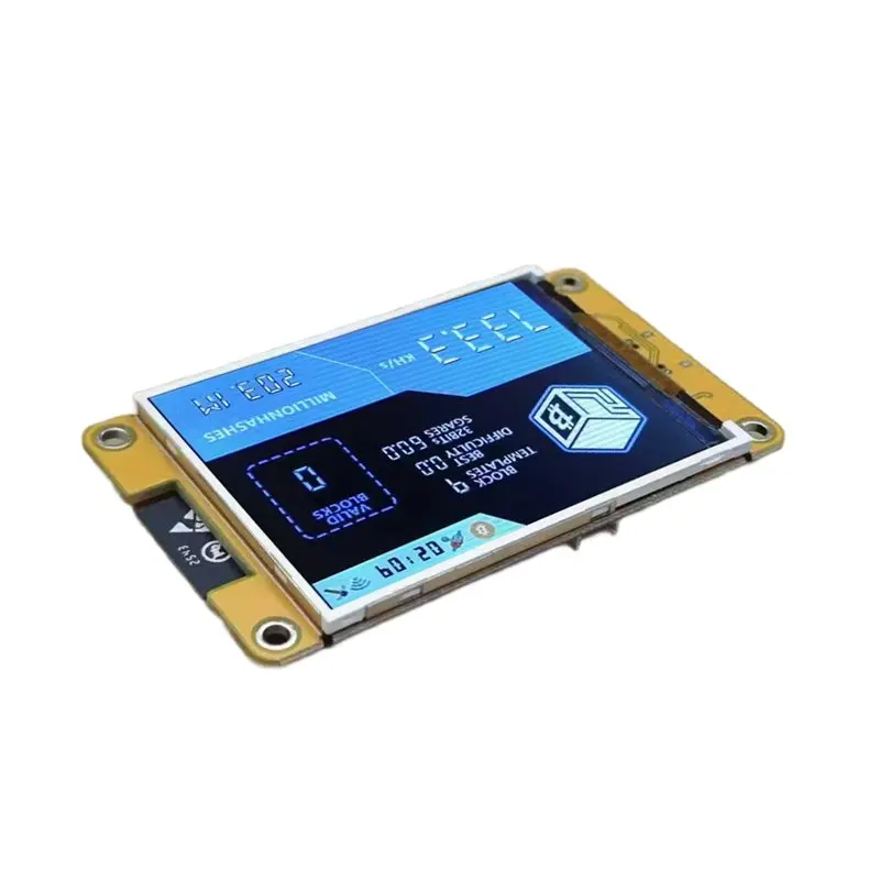 YLS-735Kh/S BTC Solo Miner Nmminer Nerdminer+ Case Bitcoin Crypto Solo Miner 2.8 Inch Smart Display B