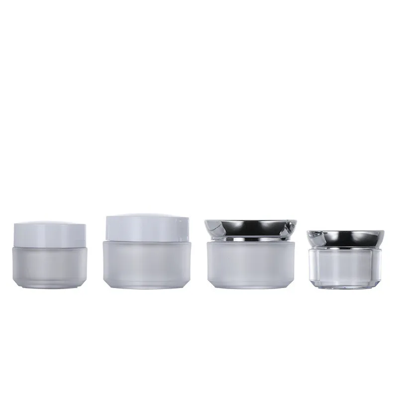 

Top Grade 30g 50g Eye Cream Serum Pot Empty Lip Balm Aloe Vera Gel Art Nail Jars Skin Care Cosmetic Containers for Women