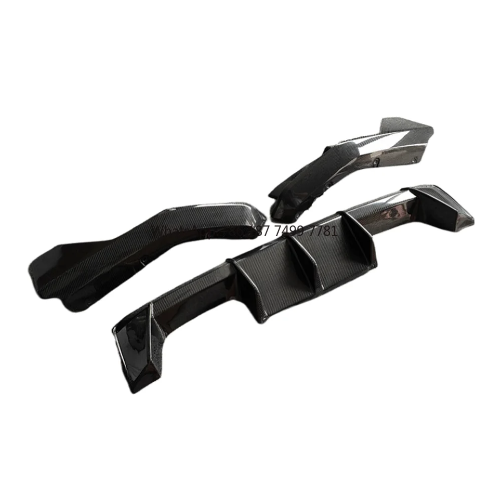 

Carbon Fiber MP Style Rear Diffuser Body Kit for . M3 G80 G82 G83 M4 Carbon Fiber Car Rear Bumper Lip MP Style