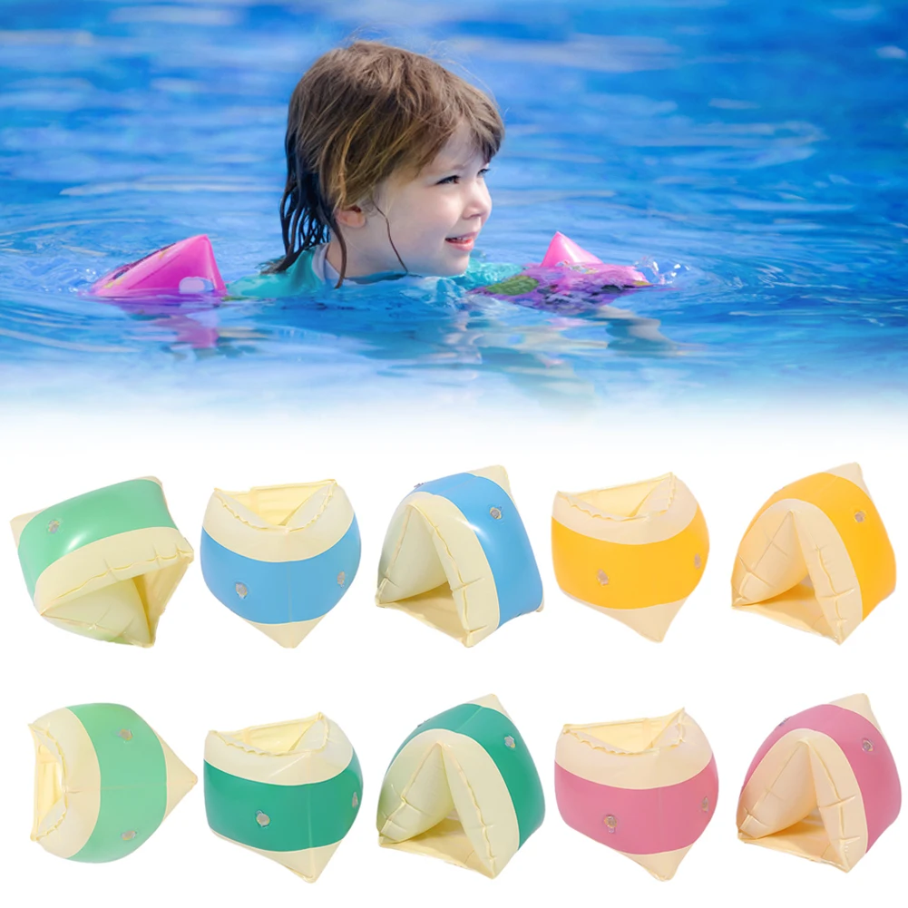 Anillo de brazo de natación, flotador inflable para piscina, flotadores de brazo de PVC, equipo de juego de agua, anillos de agua para niños y niñas