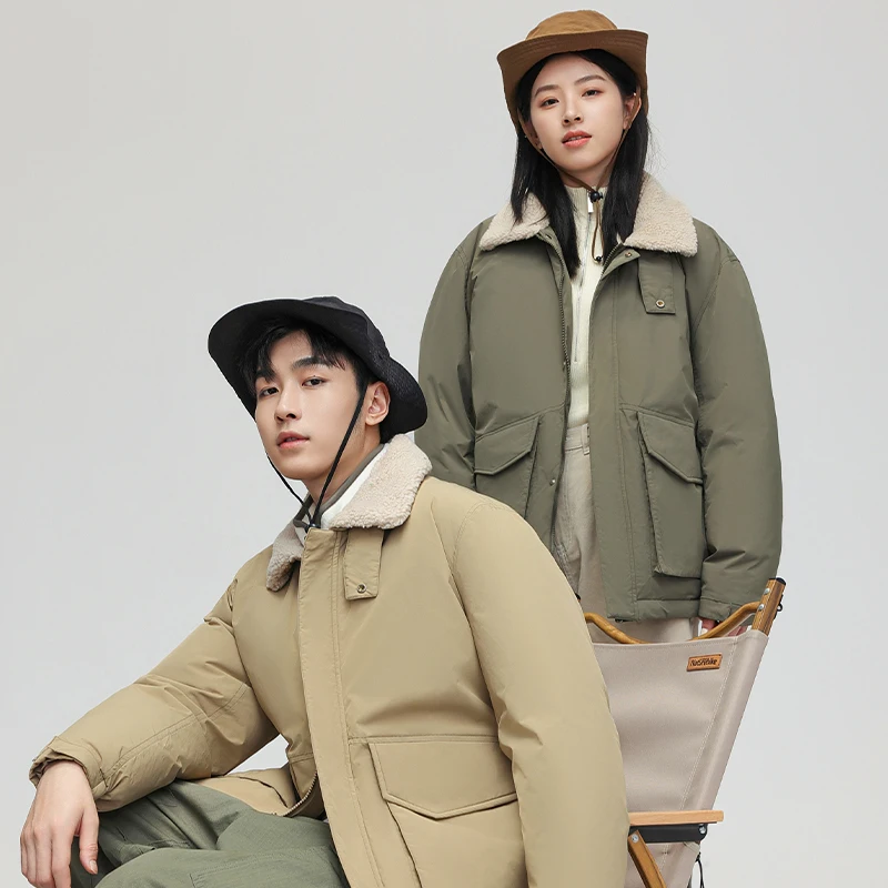 

Новая молодежная повседневная свободная утепленная короткая куртка-пуховик 2025 года для мужчин, модное пальто с воротником, наполнение из полиэфирного волокна, белый пуховый наполнитель