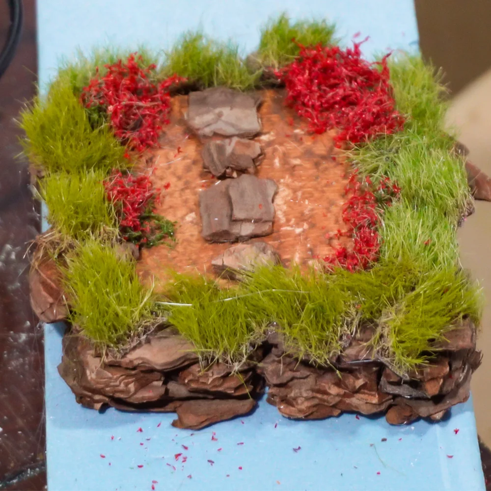 50g Realistic Wood Bark Simulation Rock Effect for Diy Modeling/Sandtable Layout/Craft/Doullhouse Decoration/Diorama/Landscape