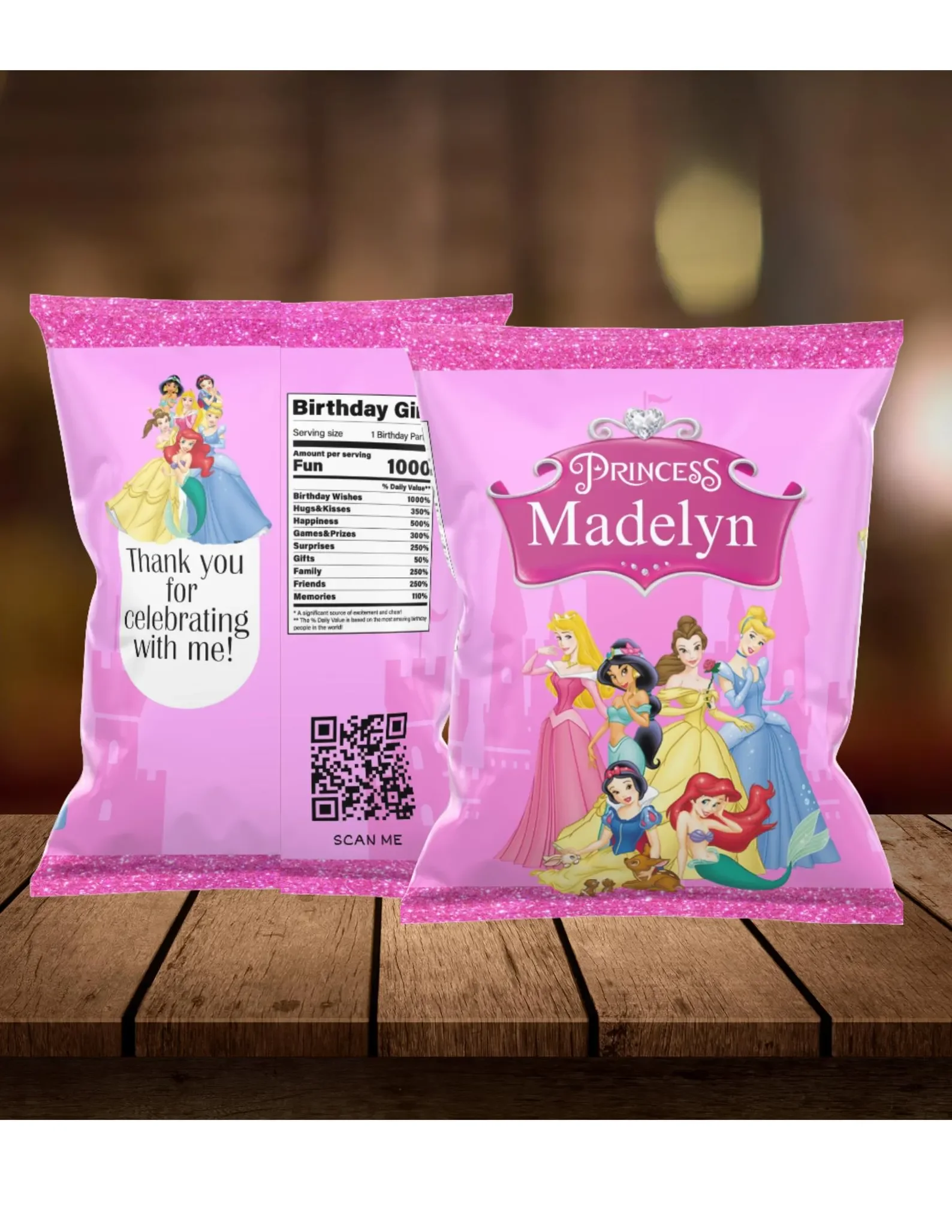 رقائق مخصصة حقيبة المجمع أكياس رقاقة شخصية هدايا الحفلات لأعياد الميلاد استحمام الطفل حفلات الزفاف رقائق البطاطس وجبات خفيفة أي موضوع