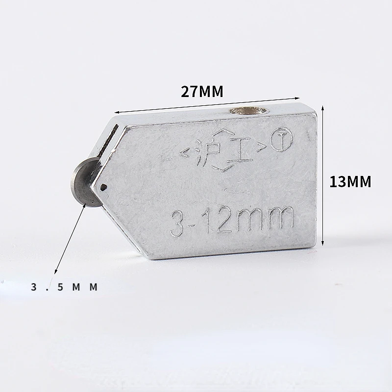 1 peça ferramenta de corte de vidro lâmina de roda de carboneto faca cortadora de metal para substituição de cabeça