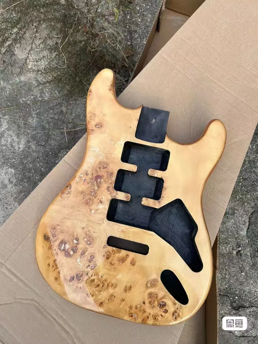 

Peony Wood Electric Guitar Body DIY Guitar Accessories Ready to Finish