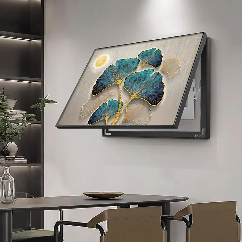 

Decorative painting of electric meter box, light luxury high-end sensory switch box, mural painting of distribution box, coverin