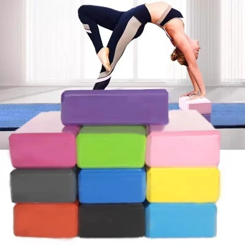 OligYoga nights-décennie s de Yoga en mousse, brique d\'entraînement, accessoires de gymnastique, équipement d\'étirement du corps qui fait saillie, 1