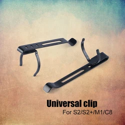 1PC Universal Flashlight Metal Holding Iron Clip Stainless Steel Pen Belt Waist Portable Hook Accessories