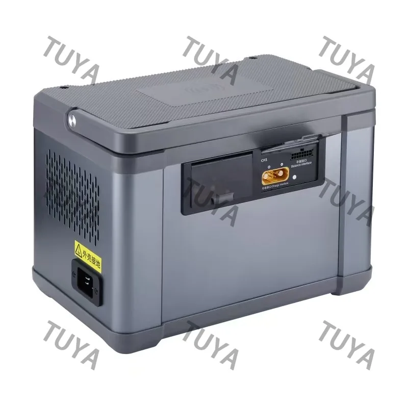UD1 60A 3000W High Power LiPo/liHV Lithium Battery Charger Includes Voice Broadcast Mobile Phone Wireless Charging