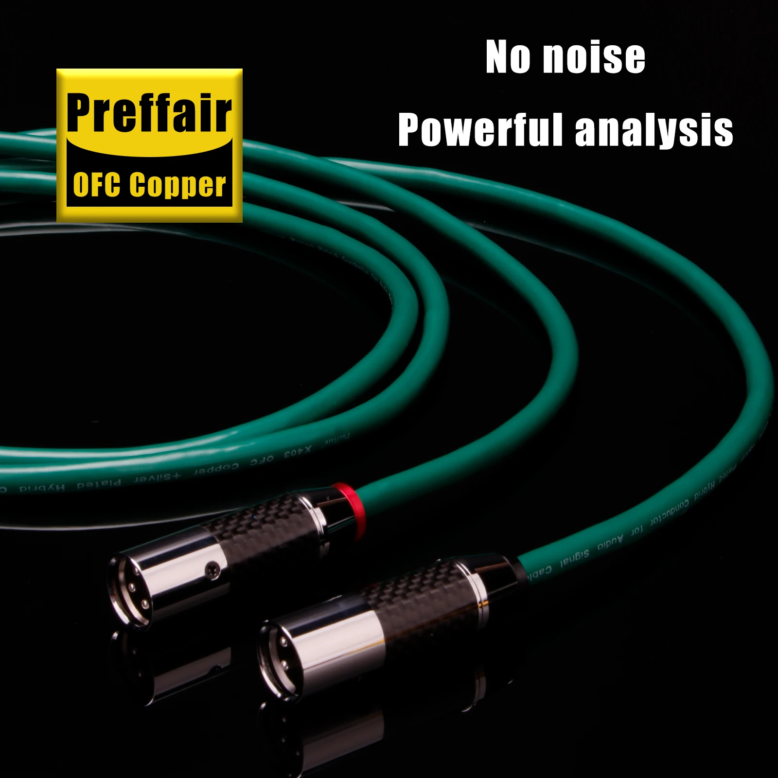 Paar Mcintosh XLR-Kabel, symmetrische Kabelverlängerung, 3-poliges XLR-Kabel für Verstärker