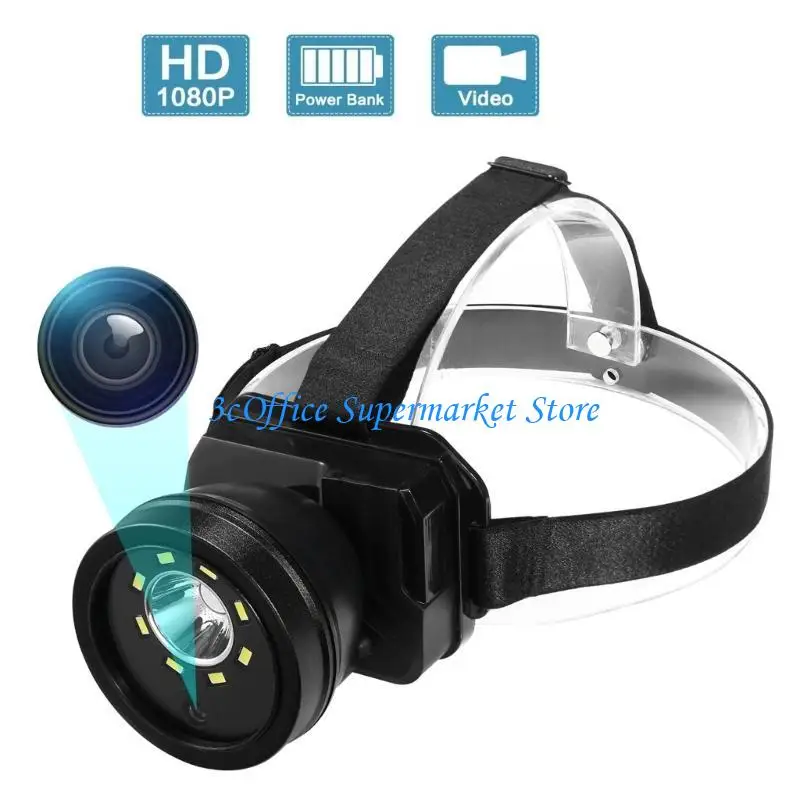 E1PA Lightweight Video Camera Outdoor Head mounted Video Camera Waterproof Camera