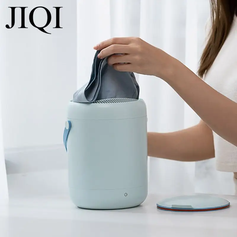 Bi-directional Wave Wheel Washing Machine Blue light Antibacterial Underwear Sterilization Socks Cleaning Tools Portable Travel