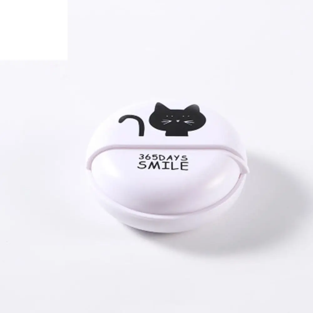 ABS Round Rotary Storage Wire Cable Organizer Jewelry Protective Data Line Box Earphone Case