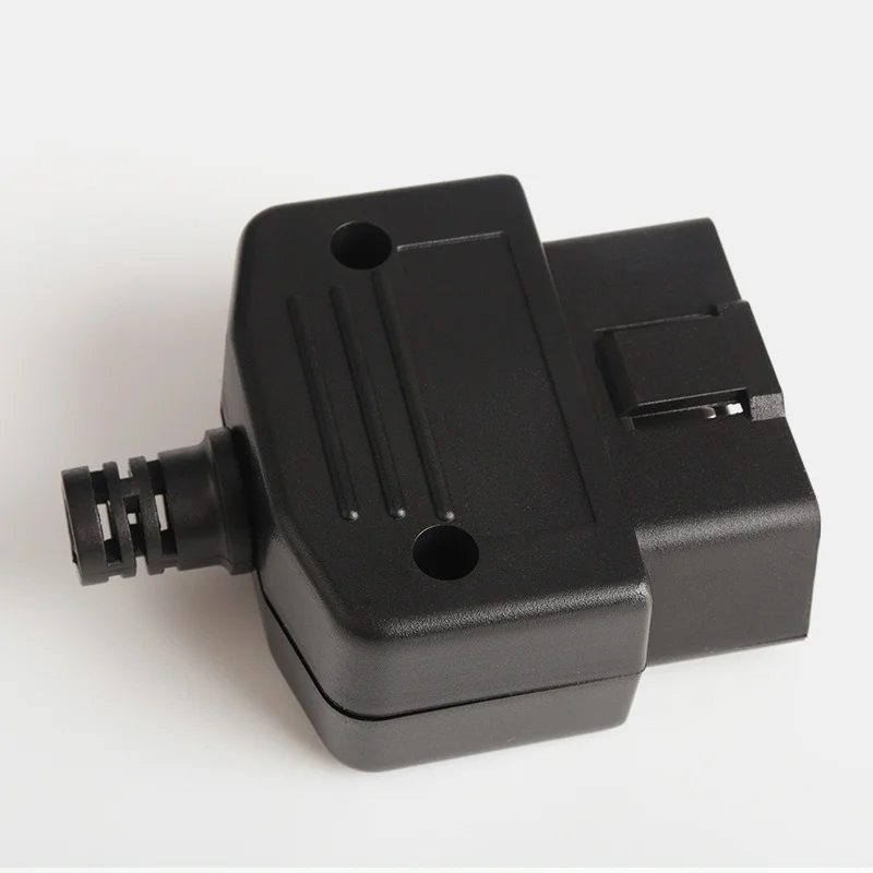 1PC Auto Car Connector Cable Wire Sockets Connector Plug with Shell and Screw J1962M OBD II OBD2 L Type 16 Pin Male