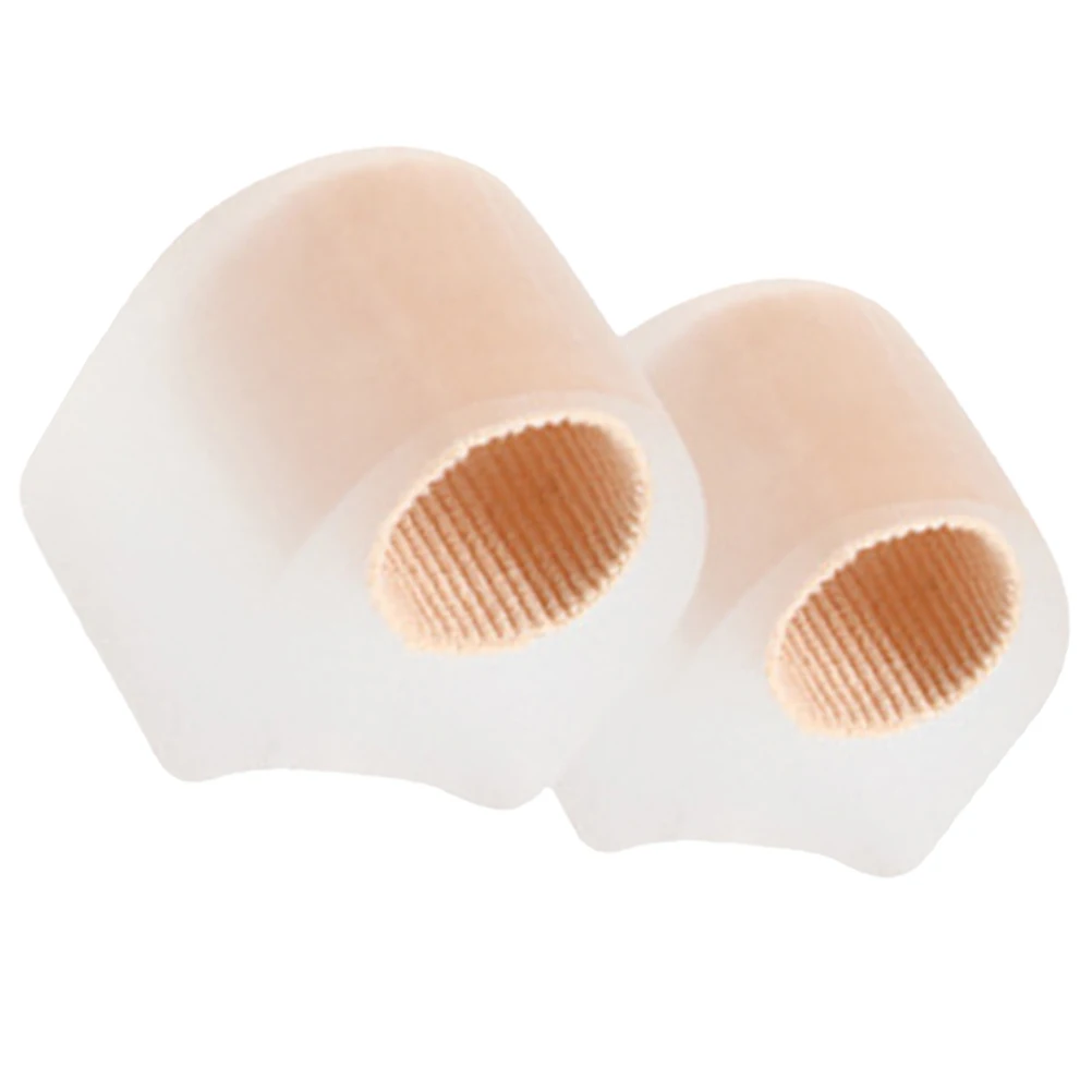 

2 Pcs Toe Separator for Big Toe Bunions SEBS Corrector Transparent L Size Reusable Spacer Straighten HammerToe Practical
