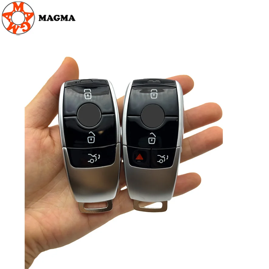 MAGMA مفتاح السيارة فوب الإسكان شل لمرسيدس بنز A C E S G الفئة GLC CLE CLA GLB GLS W177 W205 W213 W222 X167 AMG #5