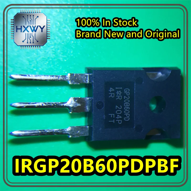 (1/5 piece) IRGP20B60PDPBF GP20B60PD TO-247 N Channel 600V 40A Brand New Original Stock