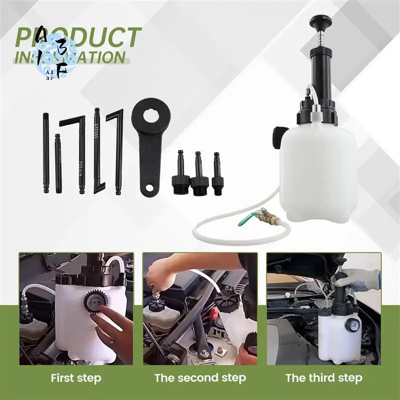 

A13F-3L Manual Transmission Oil Filling System Fluid Pump Tool Automatic Transmission With Adapter Brake Oil Bottle