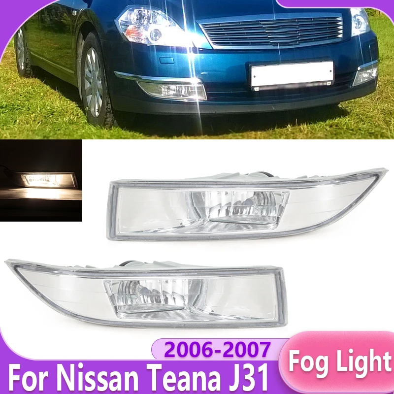 Car Front Bumper Fog Lamp Fog Light Assembily Signal Light FogLamp For Nissan Teana J31 2006 2007 26155-7W50A 26150-7W50A