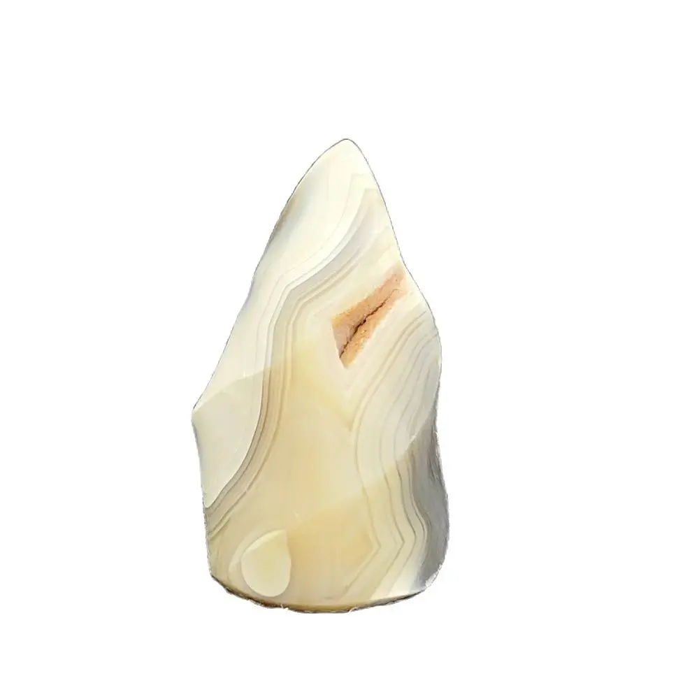 Natural Orca Agate Free Form Torch Releases Energy Flame Crystal Energy Gemstone Lucky Decoration Home Decor Feng Shui