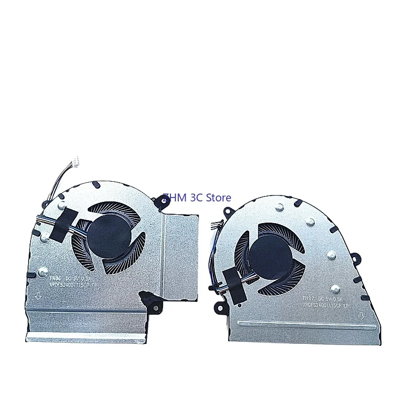 New CPU GPU Cooling Fan Cooler for ThundeRobot 911 Dino X7 X5 X6 X8 NS75B00-16J07 NS75B00-16J06 DC5V NL5A-CPU NL5A-VGA