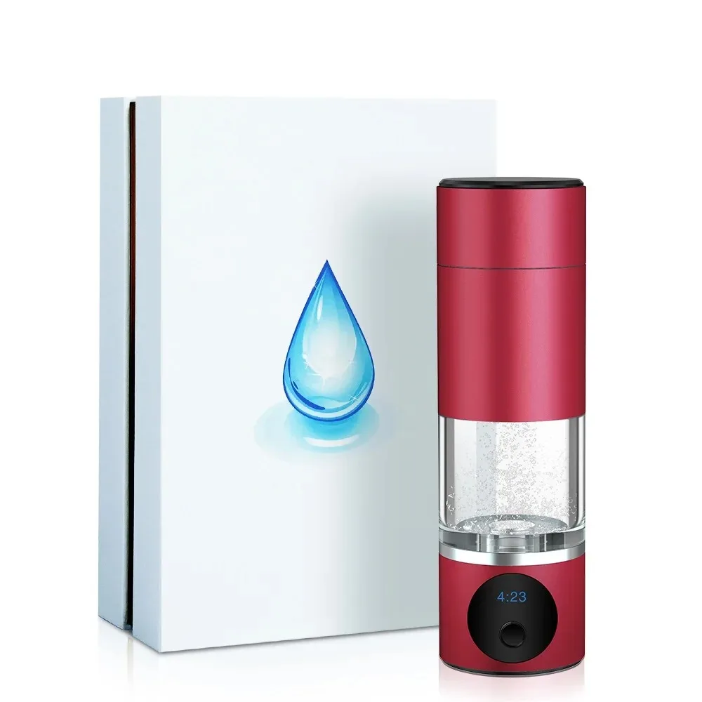 Portable Antioxidant Lonizer Hydrogen-Rich Water Cup Electric Hydrogen Rich Water Generator Bottle Titanium Quality Filter