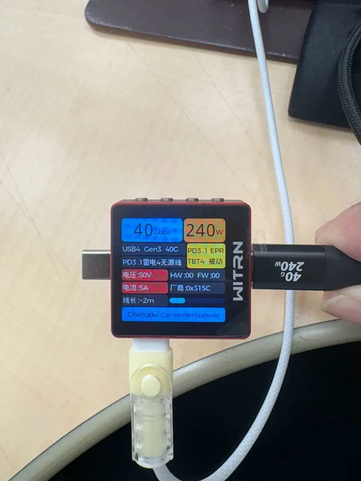 K2 Voltage-ammeter Tempered Film PD3.1 Tester Fast Charging Protocol Detection EPR AVS