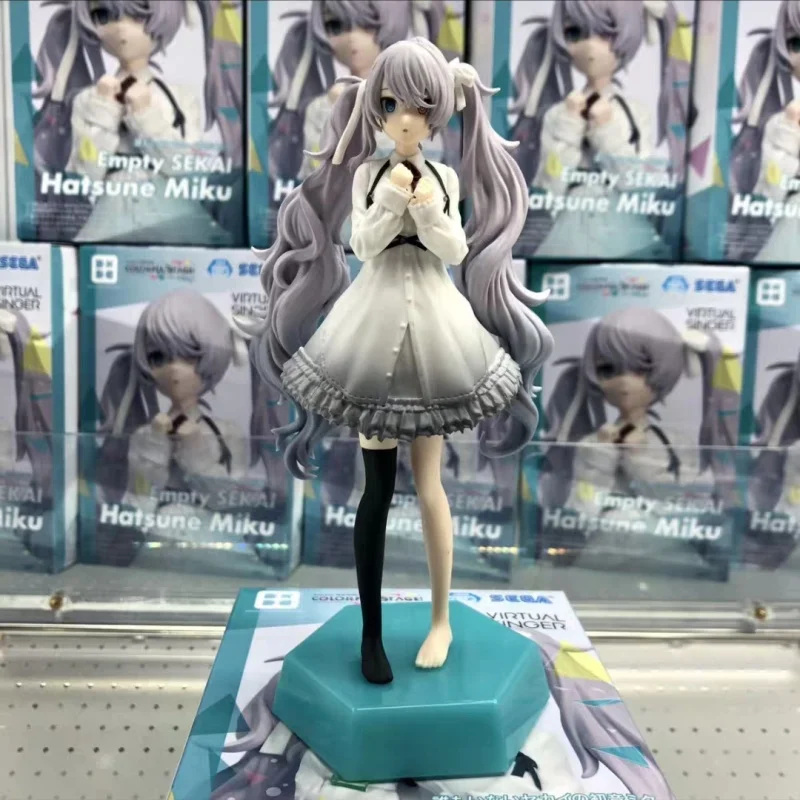 在庫ありセガオリジナル初音ミク-カラフルなステージデスクトップ飾るコレクション初音ミクからノーアウトワールドオーナメントおもちゃ