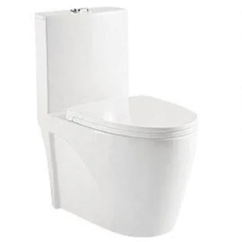 

Modern Hotel House Sanitary Ware Floor Mounted S Trap Toilet Bowl Bathroom Ceramic One Piece Toilet Commode