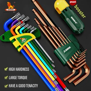 Wynns-Allen-Wrench-Set, hexagonaler Schlüssel, sechseckiger flacher Ball, Torx-Schraubendreher für die Installation der Heimat, Fahrradreparatur, manuelle Werkzeuge, 9pcs 12 Hauptverkäufe Carraca Allen - №3