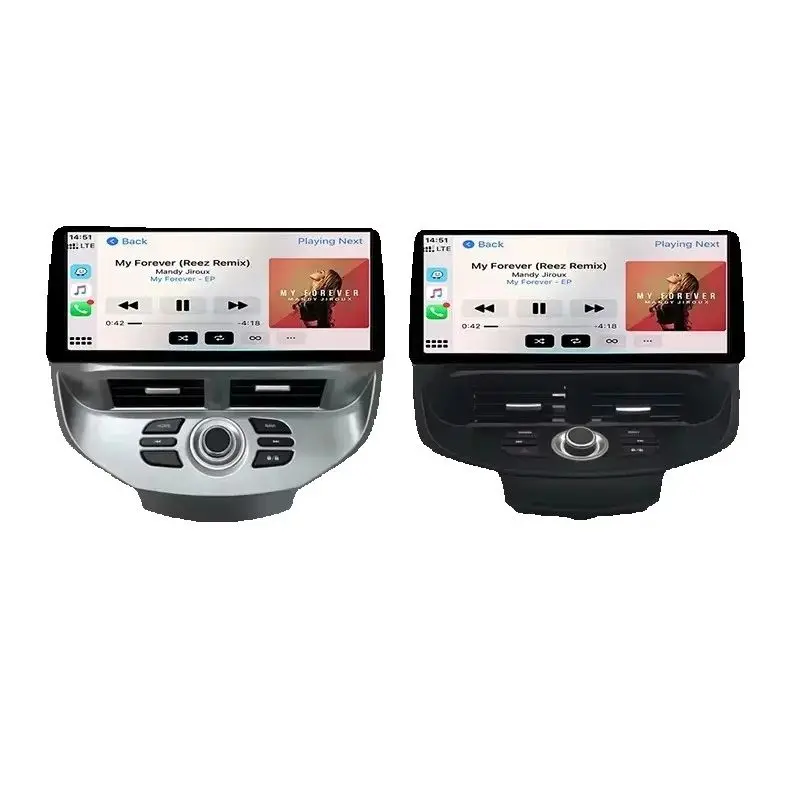 12.3 inch Car Radio For Ford Fiesta MK6 MK7 2009-2016 LHD RHD Android Multimedia Video Player GPS wireless Carplay QLED Screen