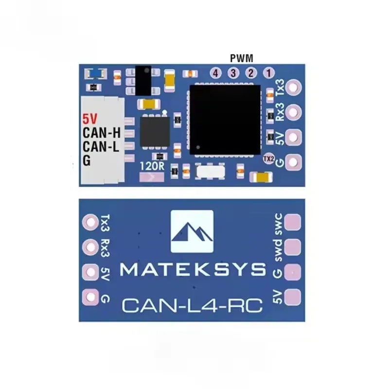 AAAAACAN-L4-RC STM32L431 MCU AP_PERIPH CAN RC INPUT ADAPTER CAN Receiver for RC Model Airplane