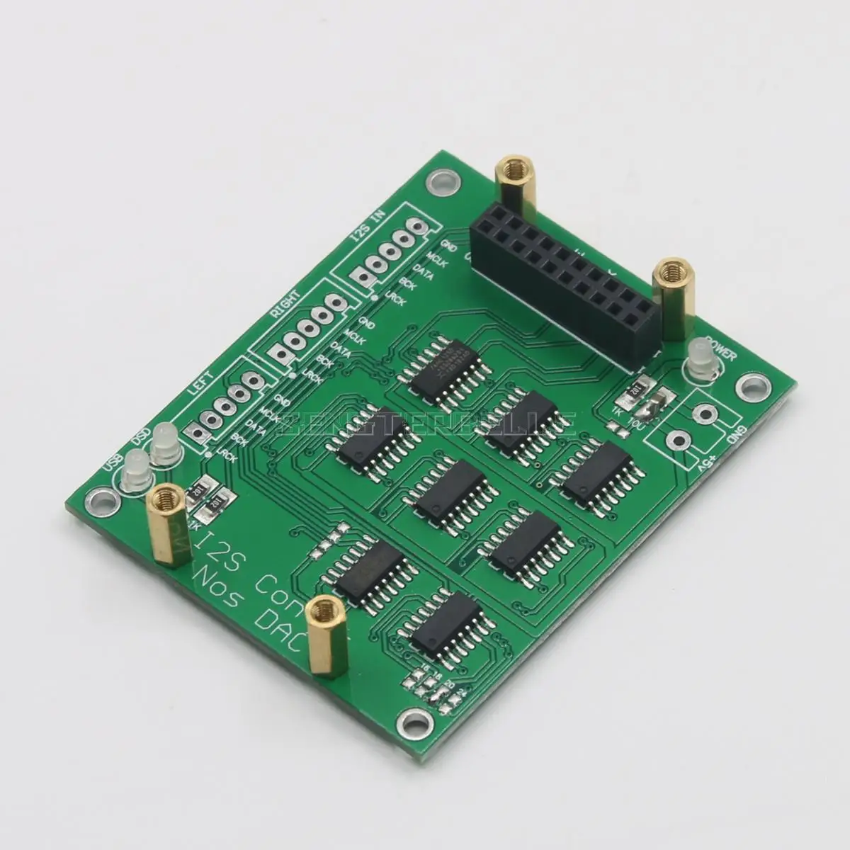 DAC/I2S Format NOS Decoder Shifter Board I2S Data Conversion Support For Amanero XMOS USB