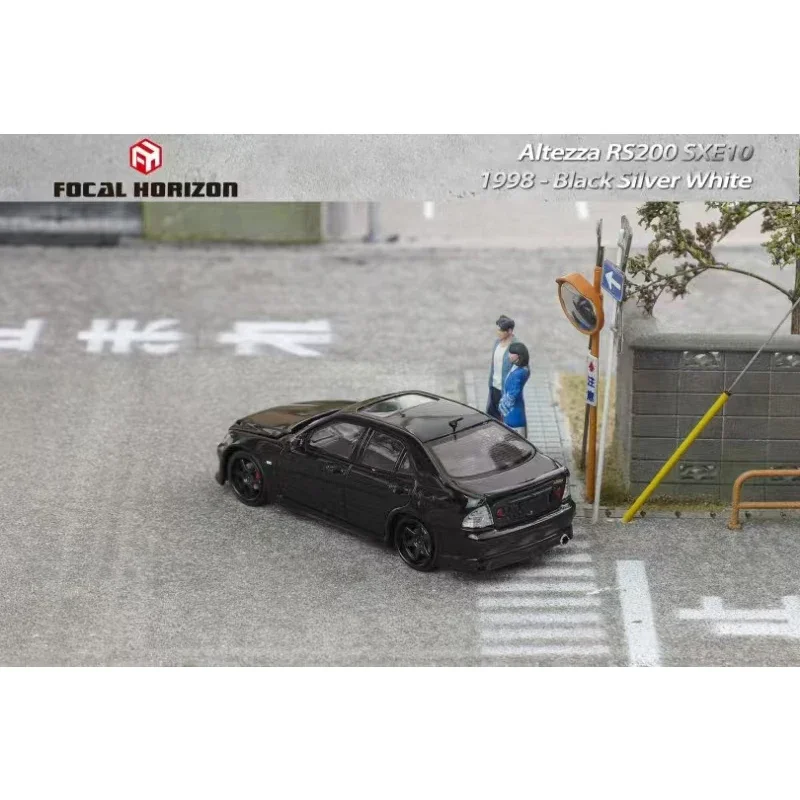 Vorverkauf 1:64 FH Altezza RS200 SXE10 Geöffnete Haube Diecast Diorama Auto Modell Sammlung Miniatur Spielzeug Focal Horizon