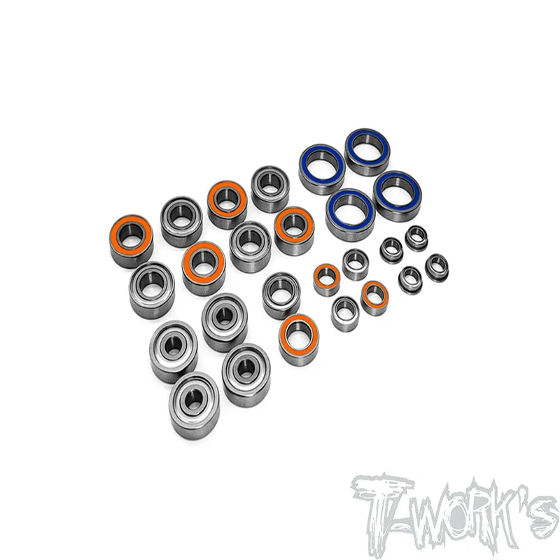 

Original T works BBS-X3GTXE Precision Ball Bearing Set ( For Hong Nor X3 GTX E ) 26 pcs. sssional Rc part