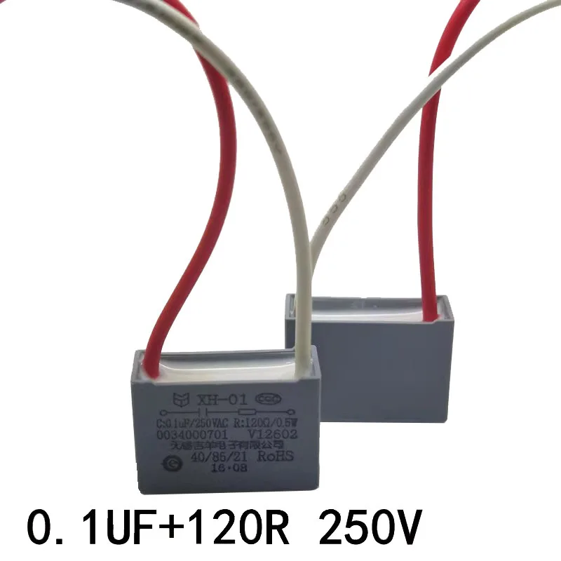 2 실린더 2 배럴 세탁기, 2 와이어 세탁기, 아크 소호 캐패시터, 2 0.1uf + 120Ω, 250V