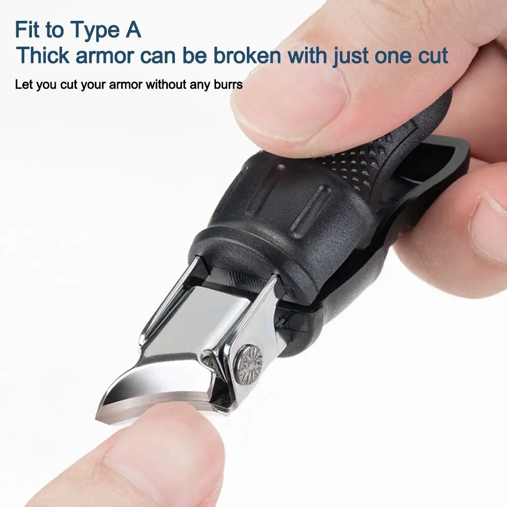 Nowe obcinaczki do paznokci z ukośnym ostrzem, szerokie otwarcie, odporne na zachlapania, obcinaczki do paznokci, szczypce do paznokci, domowe narzędzia do manicure.