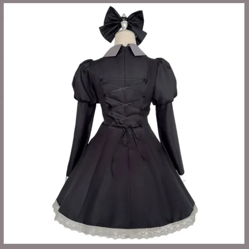 Anime Panty with Garterbelt Stocking Anarchy Cosplay Costume Gothic Princess Dress Uniform Wig Woman Sexy Party Suit cm;5