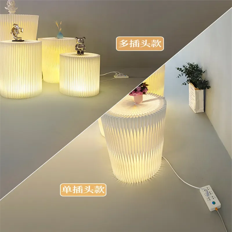 for Cylinder Nakajima Booth with Light Wedding Road Yinmei Chen Exhibition Decoration Portable Foldable Movable Space