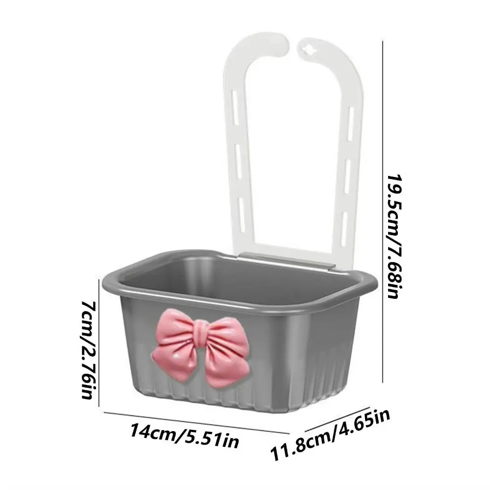 Creative Sink Hanging Strainer Basket Detachable Multifunctional Fruit Clean Filter Rack Sturdy Fast Soap Sponge Shelf