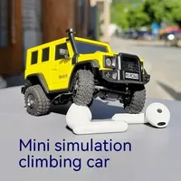 LDARC X43 1/43 MINI RC Electric Remote Control Model Car Desktop Crawler RTR 4WD Adult Children's Toys