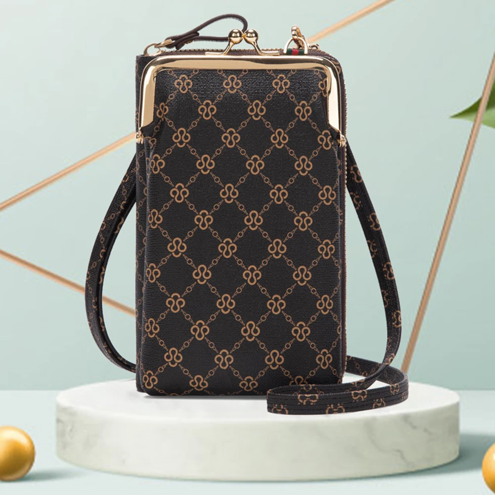 Ladies Shoulder Crossbody Bag Soft PU Materials Multiple Color To Choose For Traveling Business