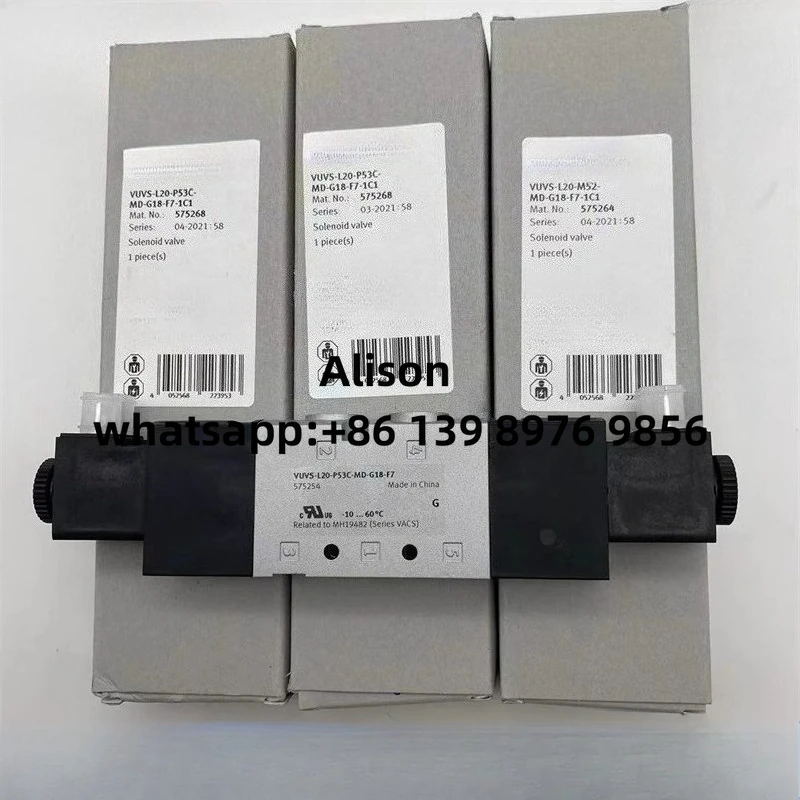 Original solenoid valve VUVS-L20-P53E-MD-Q8-U3-F7-1C1+G  576516